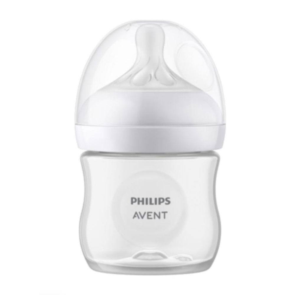 Mamadeira Pétala 125Ml Avent Transparente Bico Recem Nascido