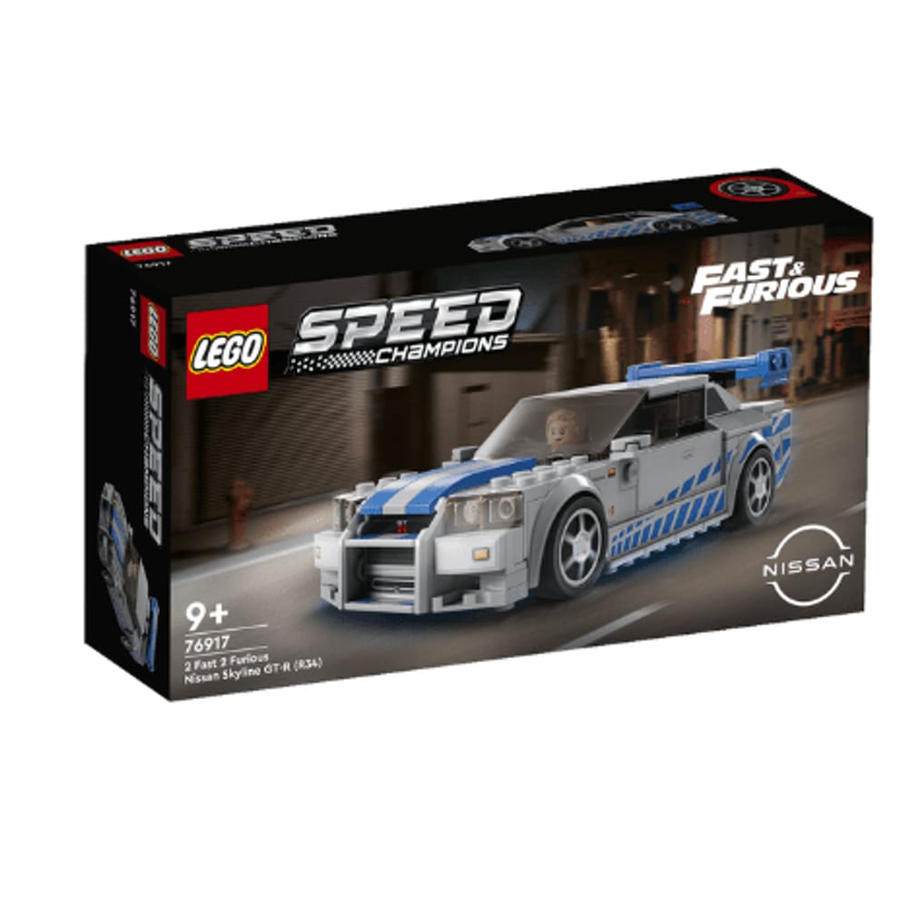 Blocos de Montar - Lego Speed Champions - Nissan Skyline Gt-r De Velozes E Furiosos LEGO DO BRASIL