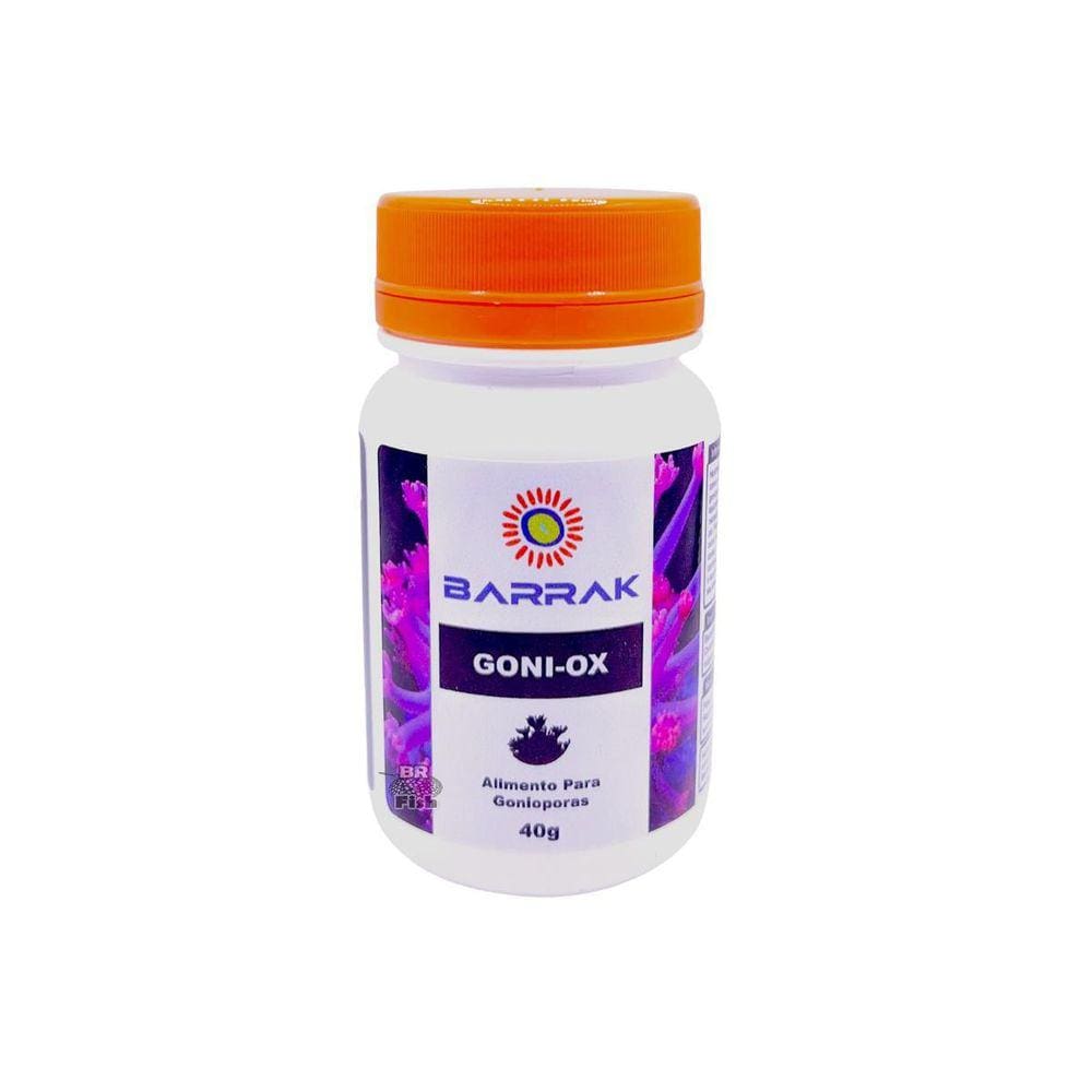 Barrak Goni Ox Alimento Corais Gonioporas Aquários 40G