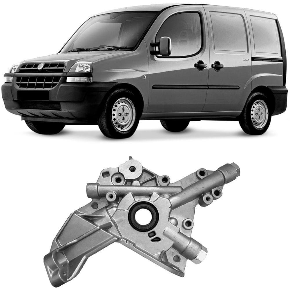 Bomba Óleo Motor Fiat Doblo Siena 1.8 8V 2003 a 2005 Indisa
