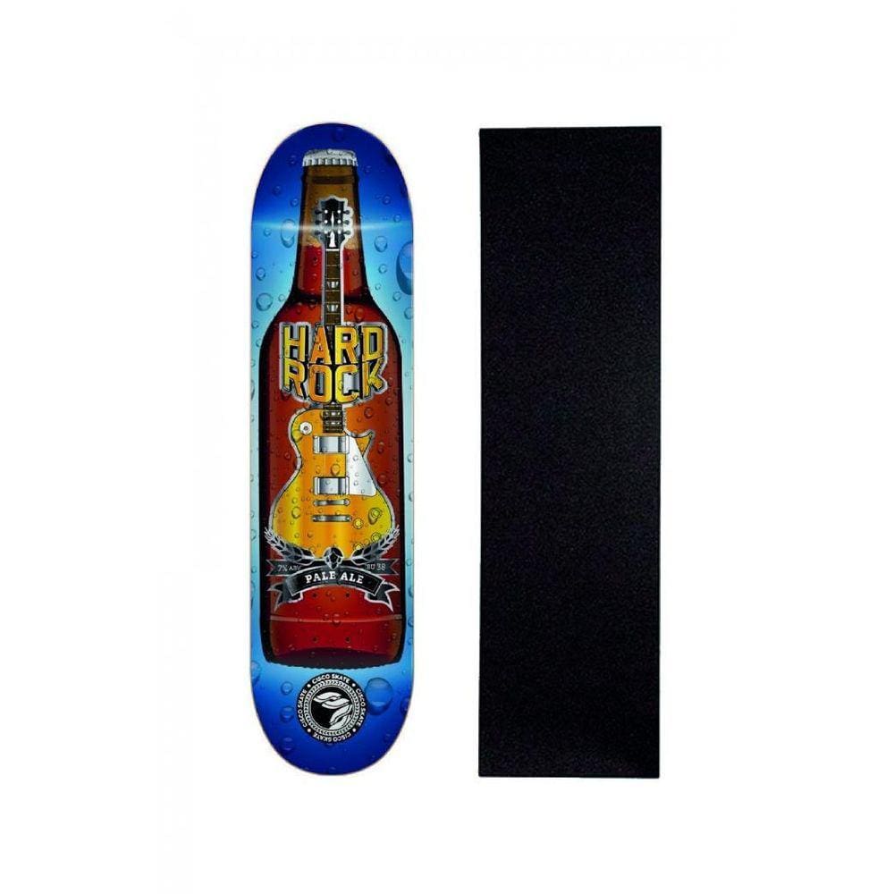 Shape Cisco Skate Marfim Music Hard Rock 8.5 + Lixa