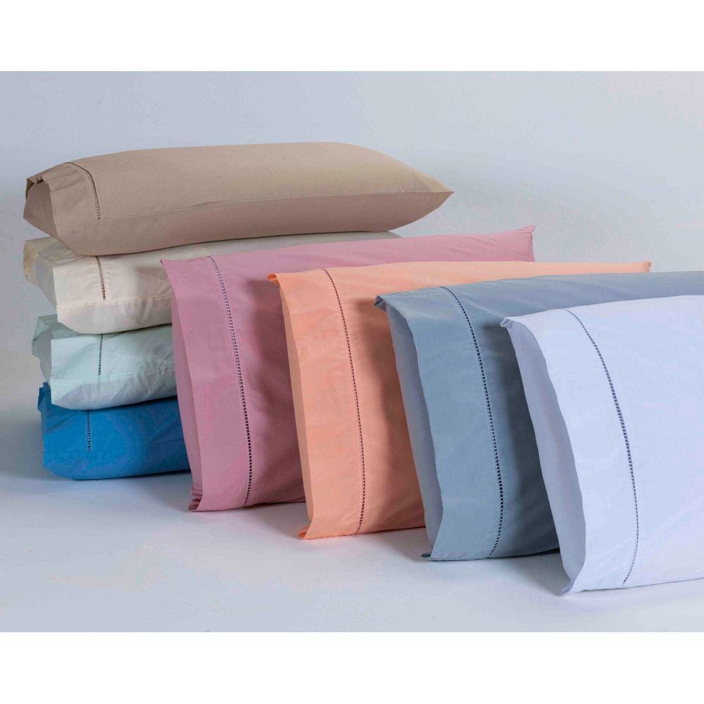 kit 12 fronhas 70x50 percal 100%algodão