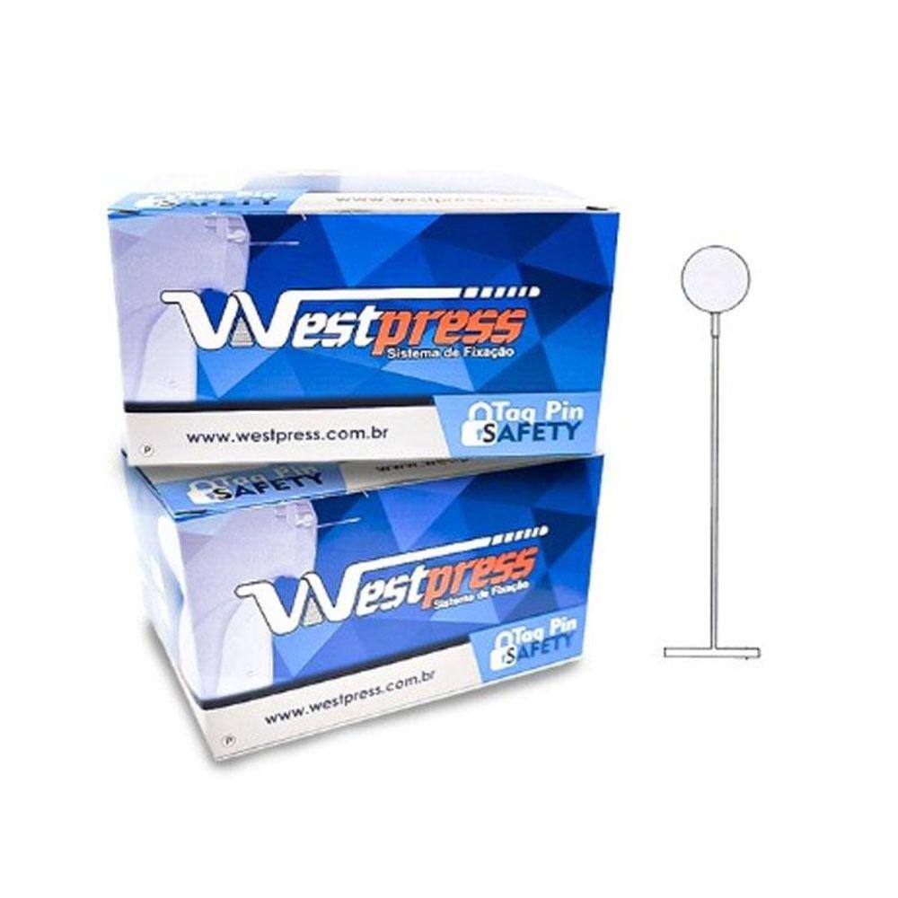 Pino plástico 25mm Bola Anti furto com 5000 unidades - Westpress