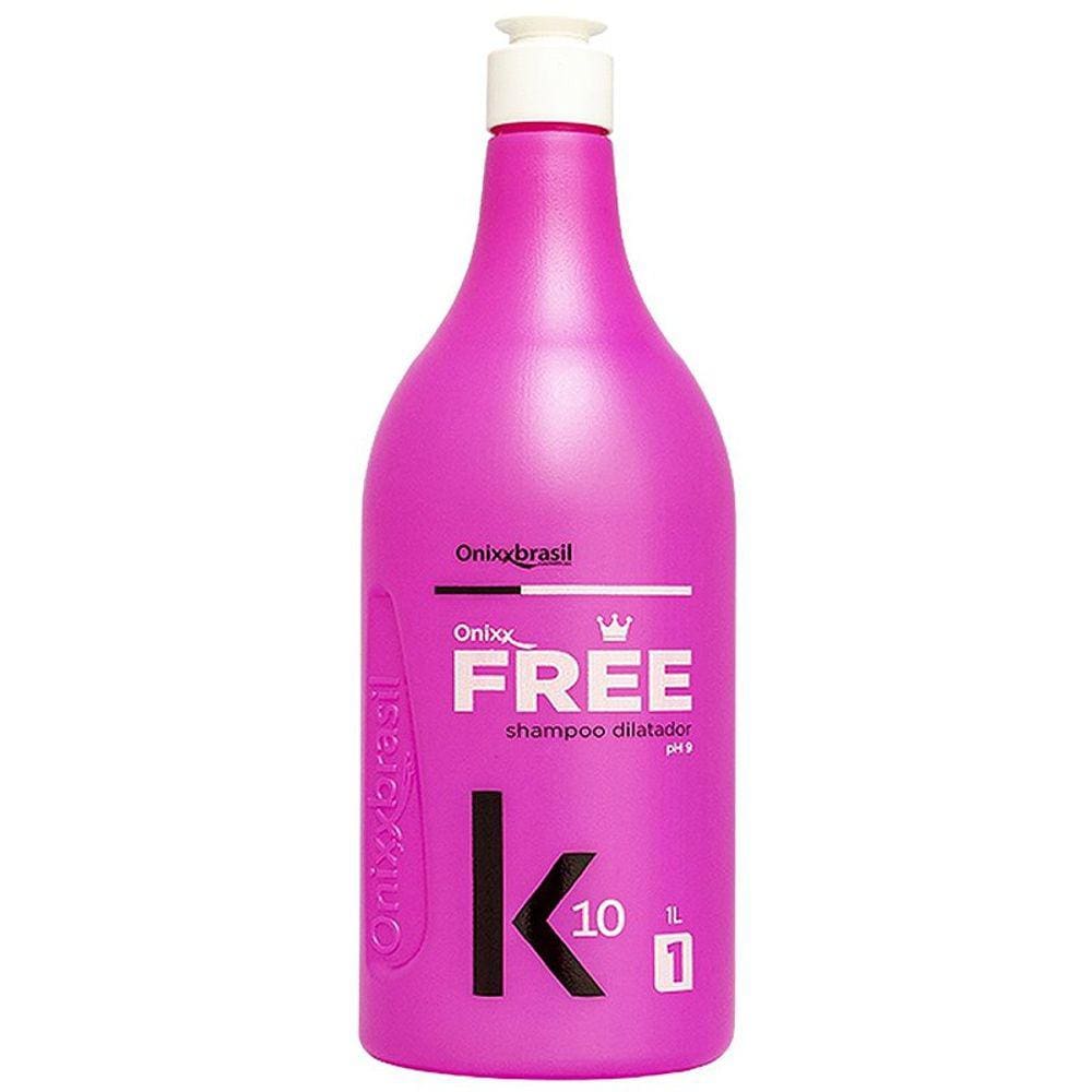 Shampoo Onixx Free k10 ph9 1Lt Anti-resíduos