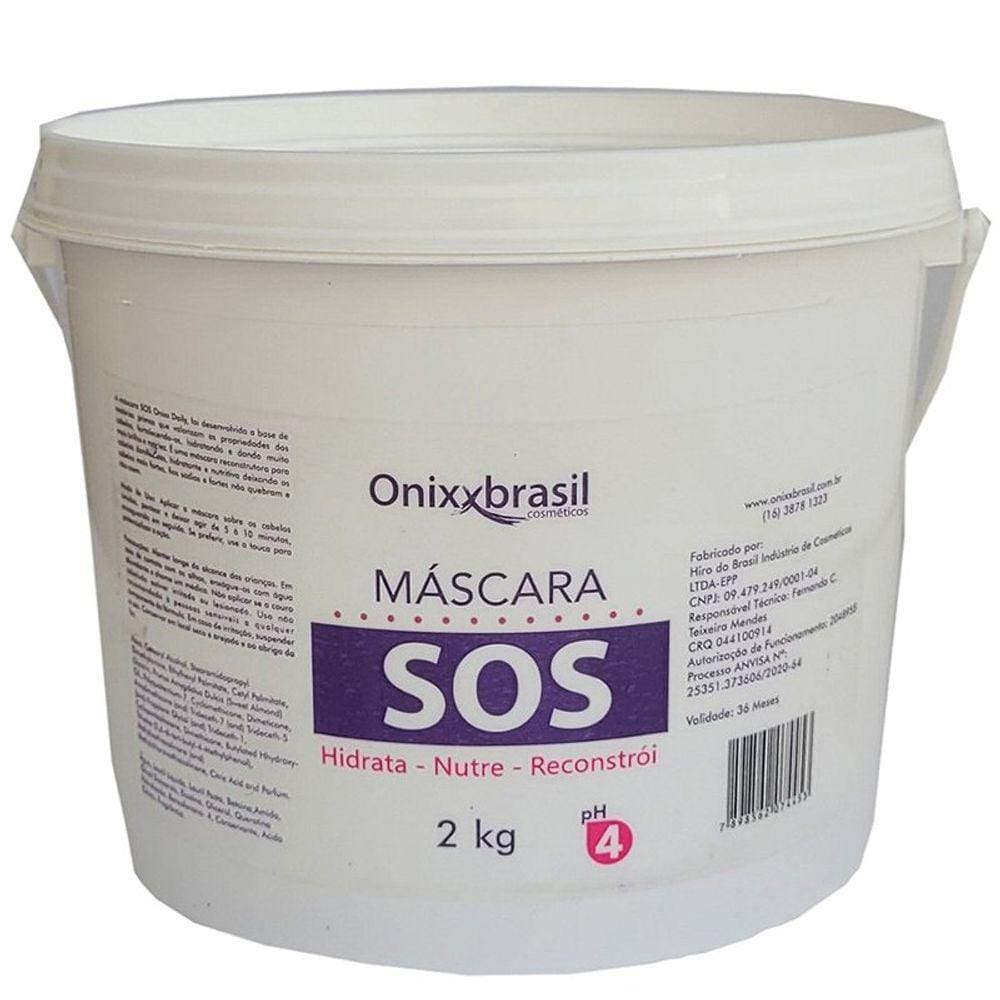 Máscara de Tratamento Sos Onixx Daily 2kg