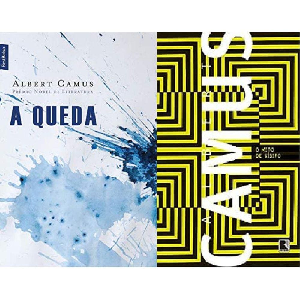 Kit 2 Livros Albert Camus A Queda + Mito Do Sisifo