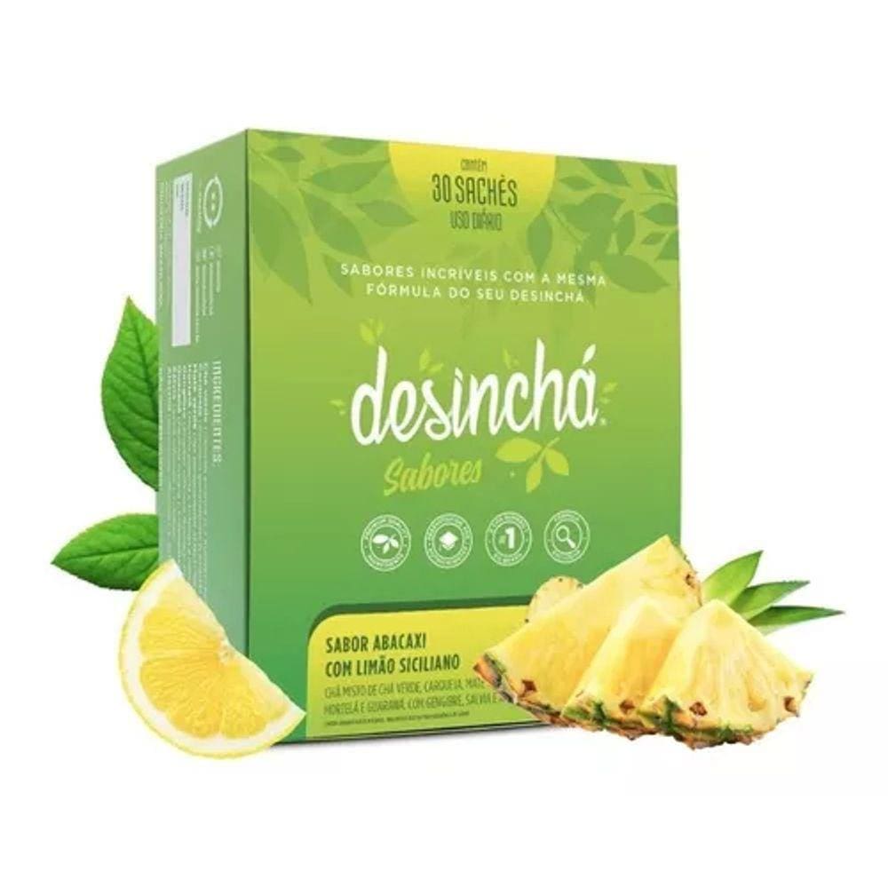 Chá Abacaxi Com Limão Siciliano - 30 Sachês