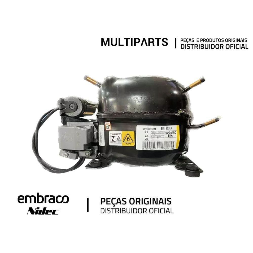 Compressor 1/4 R-290 110V - Em2U3115U Embraco