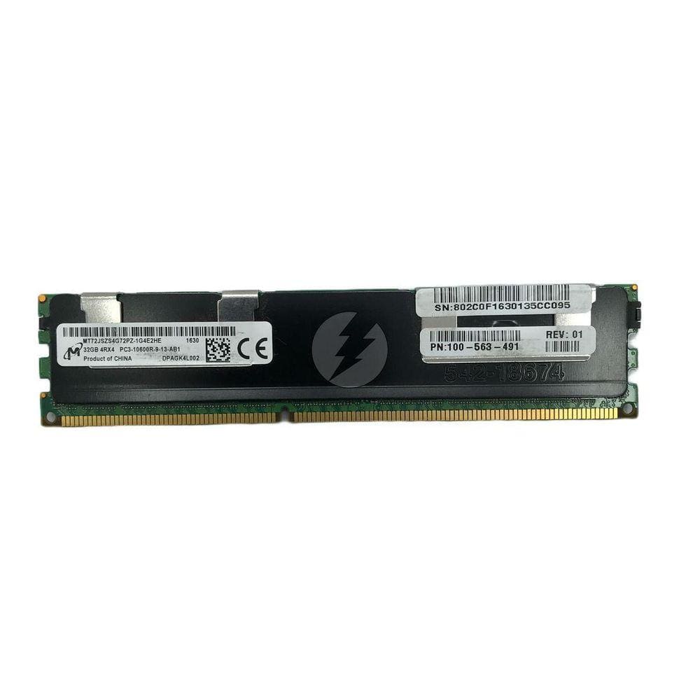 Memória Ddr3 Micron Mt72Jszs4G72Pz-1G4E2He 32Gb 1333 Rdimm