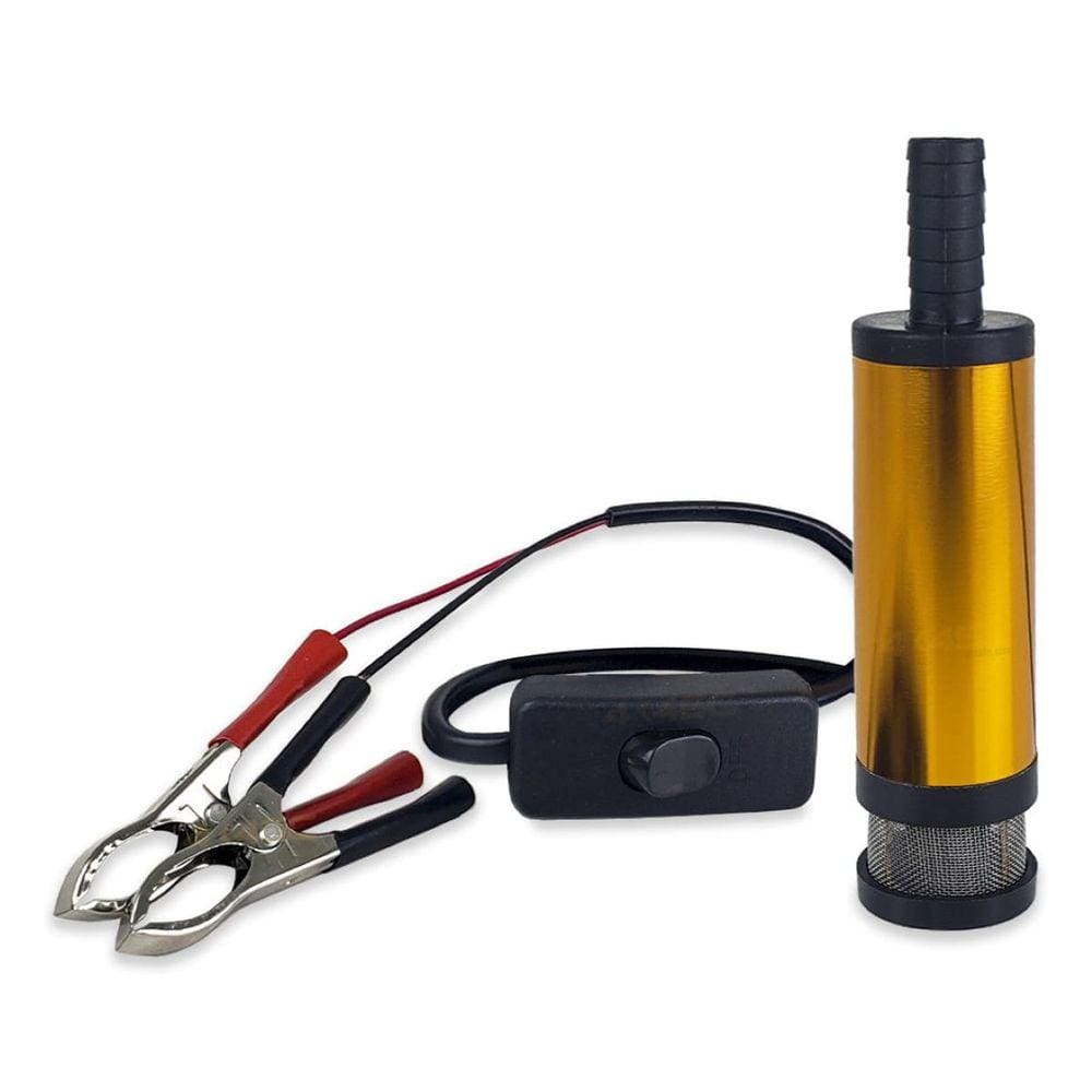 Bomba Submersível Fundamemtum 12v Óleo Diesel e Água 60w - 12L Min