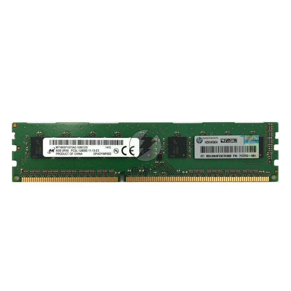 Memória Ddr3L Micron Mt18Ksf1G72Az 8Gb 2Rx8 1600 Ecc Udimm