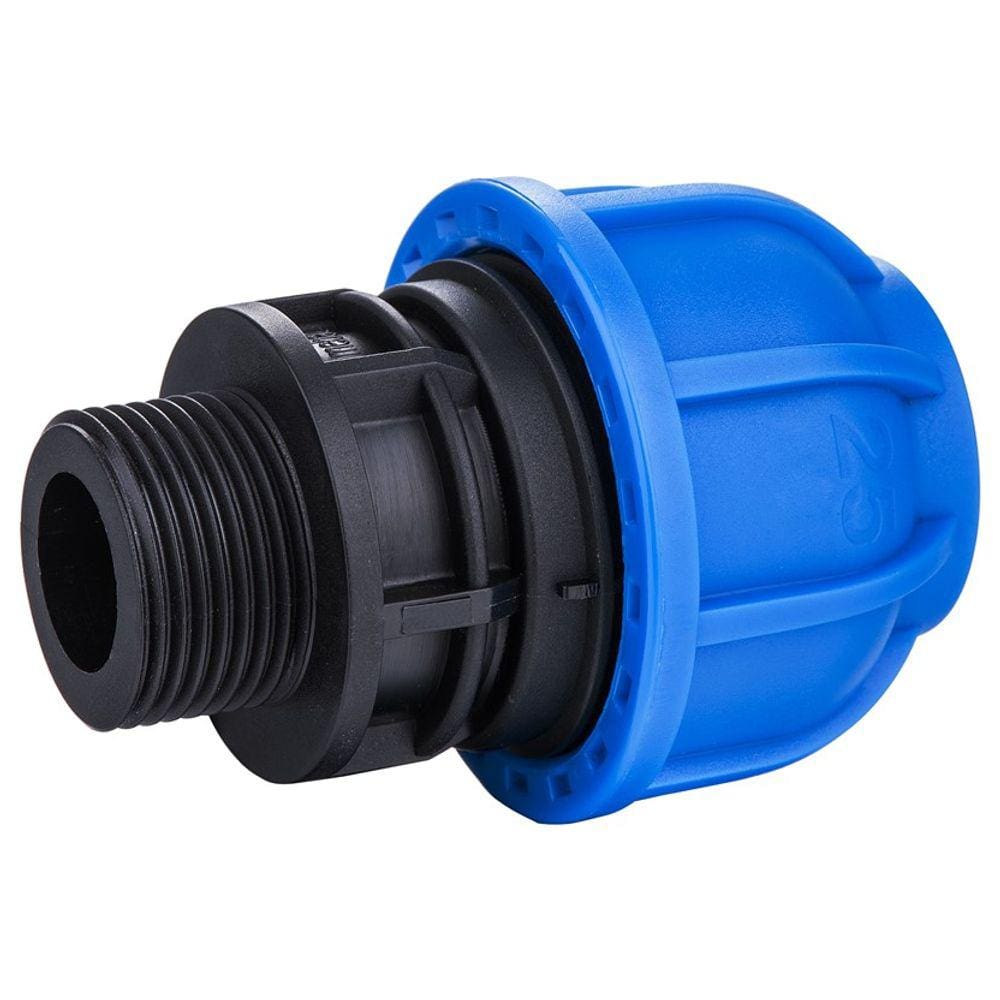 Adaptador Macho 40Mm X 1” Para Tubo Alumínio