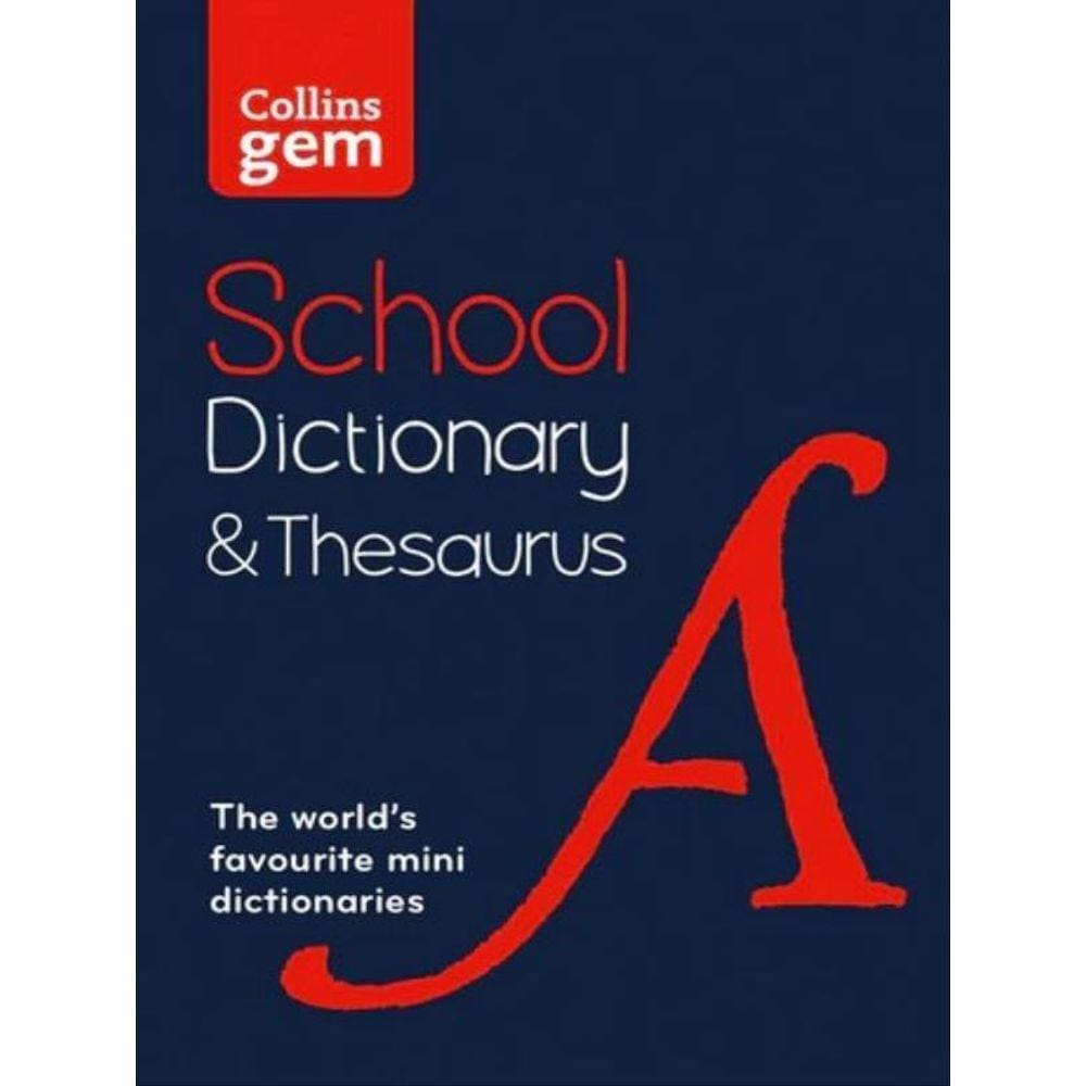 School Dictionary And Thesaurus