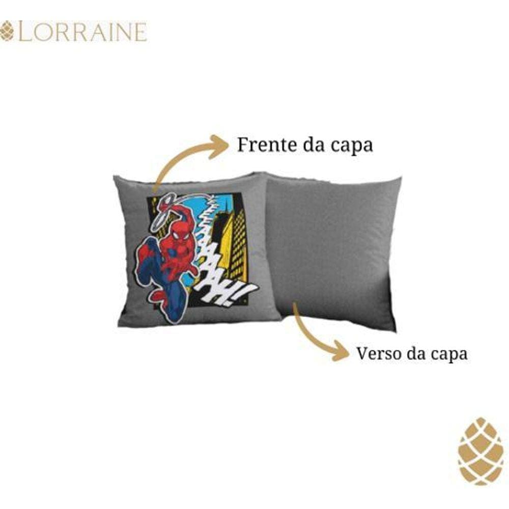 Capa De Almofada Bella Janela Personagens 45X45 Decorativa