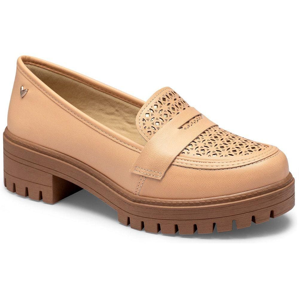 Sapato Oxford Mississipi Q8554 Feminino - Nude