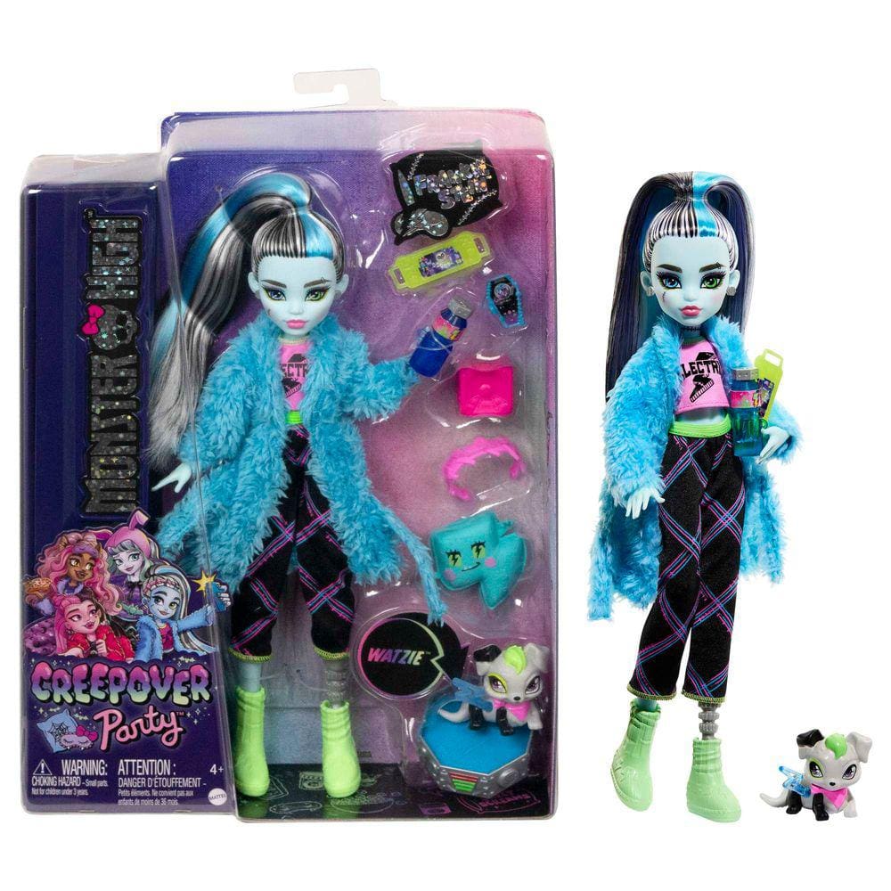 Boneca Monster High Frankie Choque Eletrizante Mattel R$ 179.99