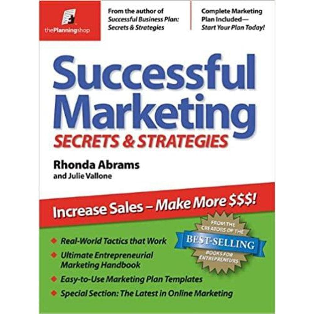 Successful Marketing Secrets & Strategies