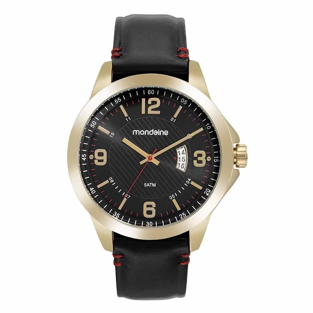 Relogio Mondaine Masculino 99643Gpmvdh3 Casual Dourado