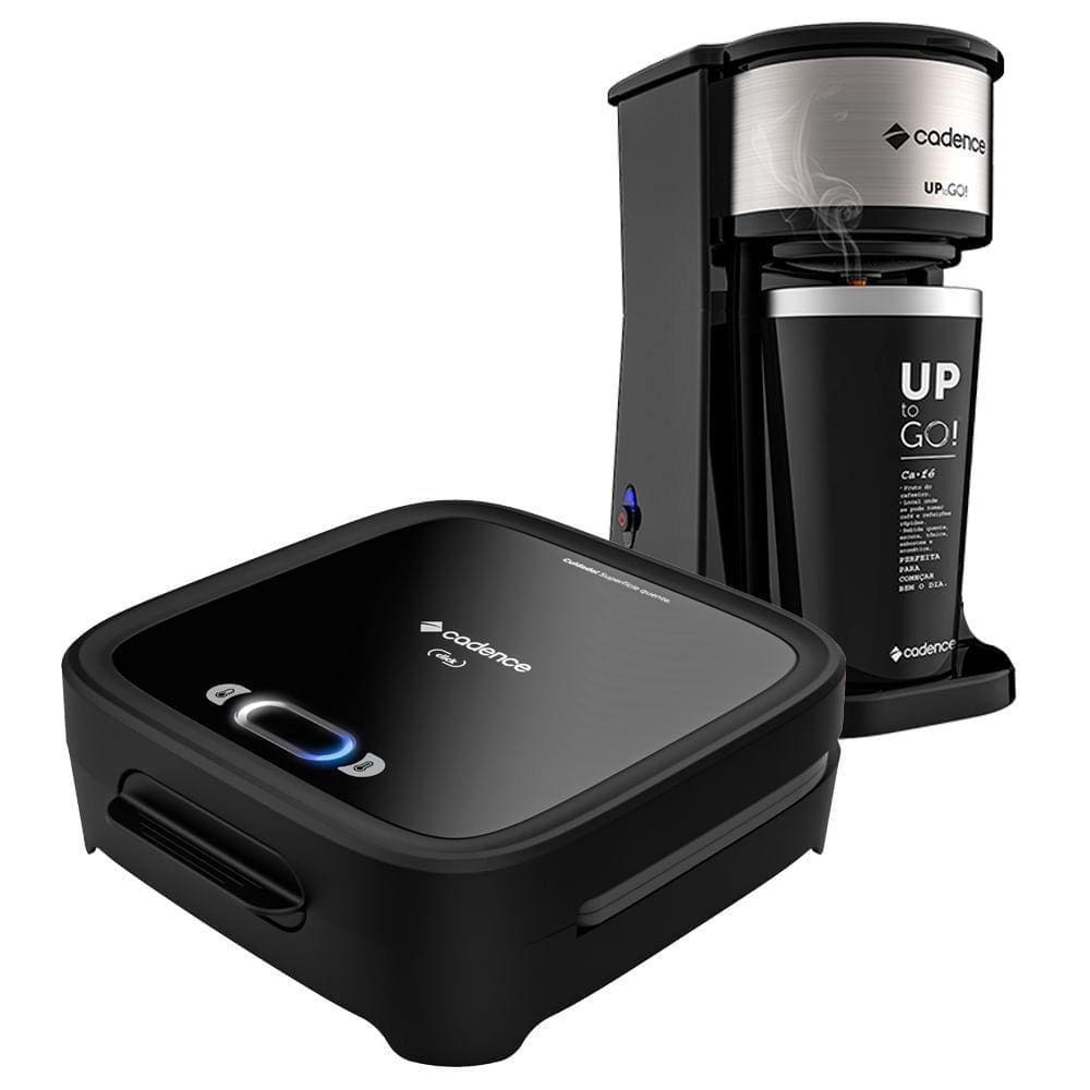 Kit Click Cadence - Sanduicheira E Cafeteira To Go - 127v 127v