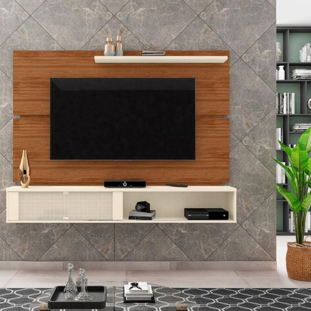Painel para TV até 75 Polegadas 1 Porta Dom Mobler