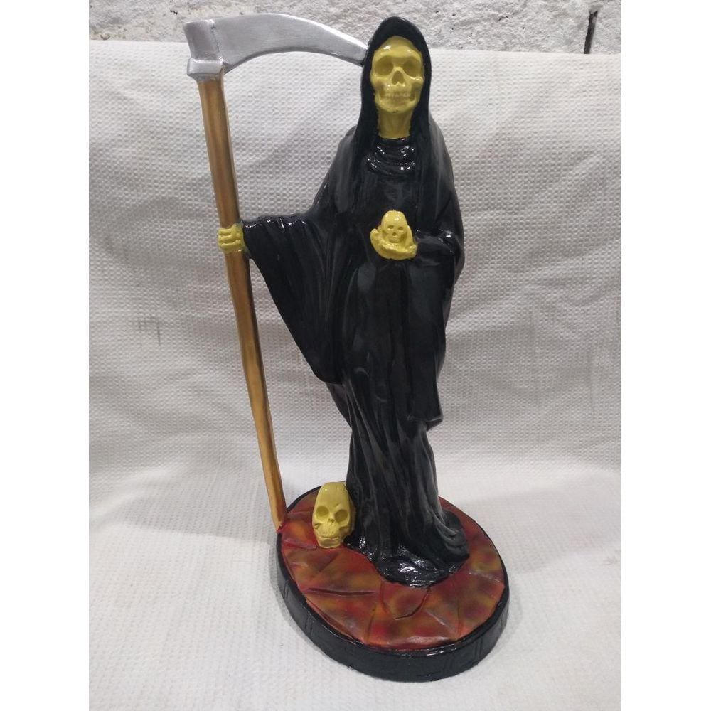 Imagem Lorde da Morte Escultura Gesso Estatua 40 Cm