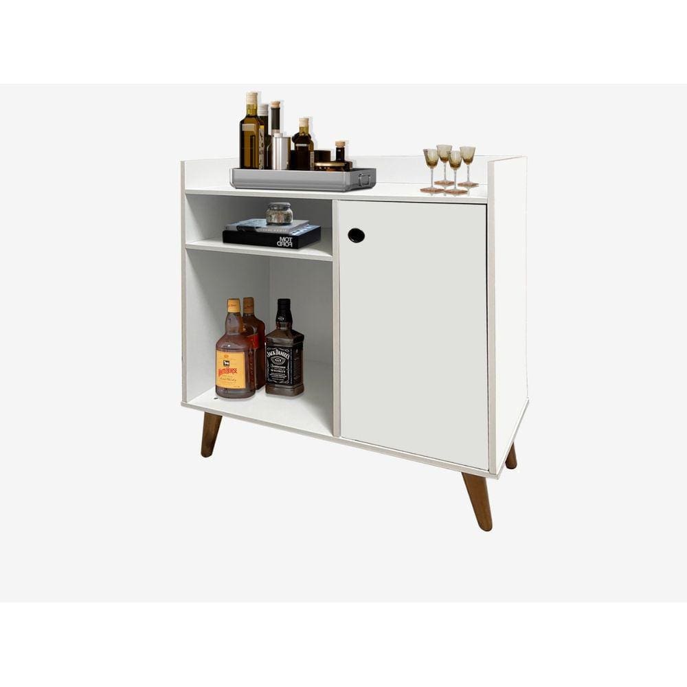 Buffet Aparador Cantinho do Café Com Nicho e Porta Madri