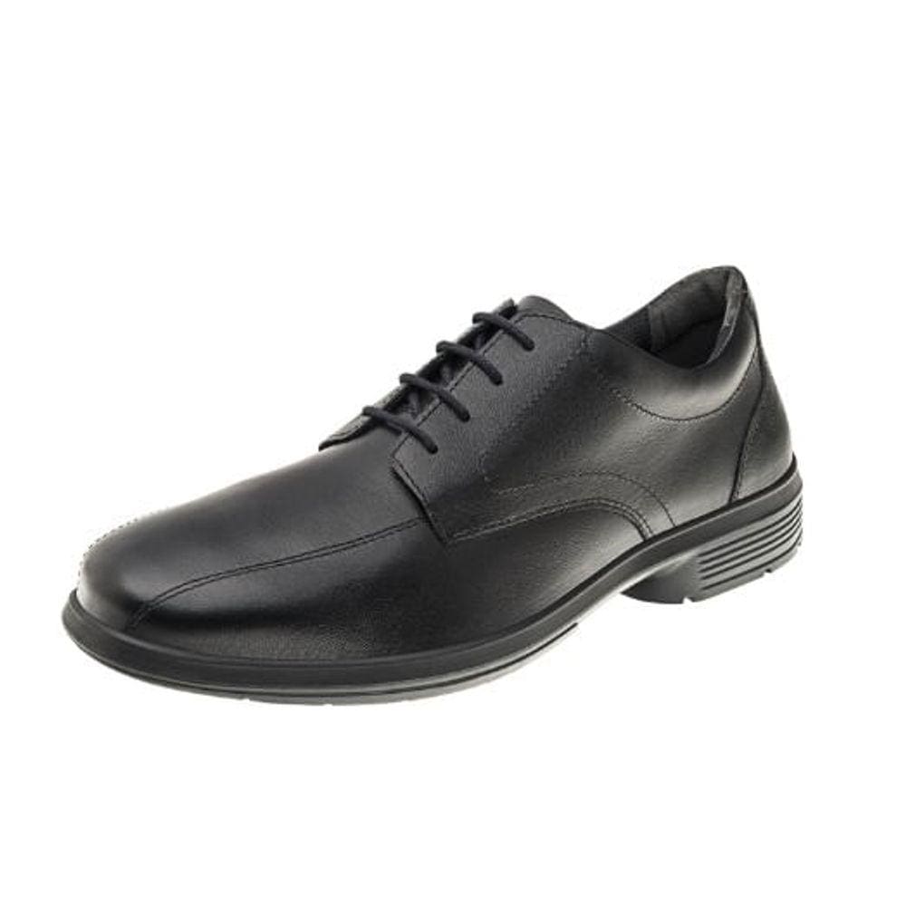 Sapato Social Preto Com Cadarço Nº 40 Marluvas