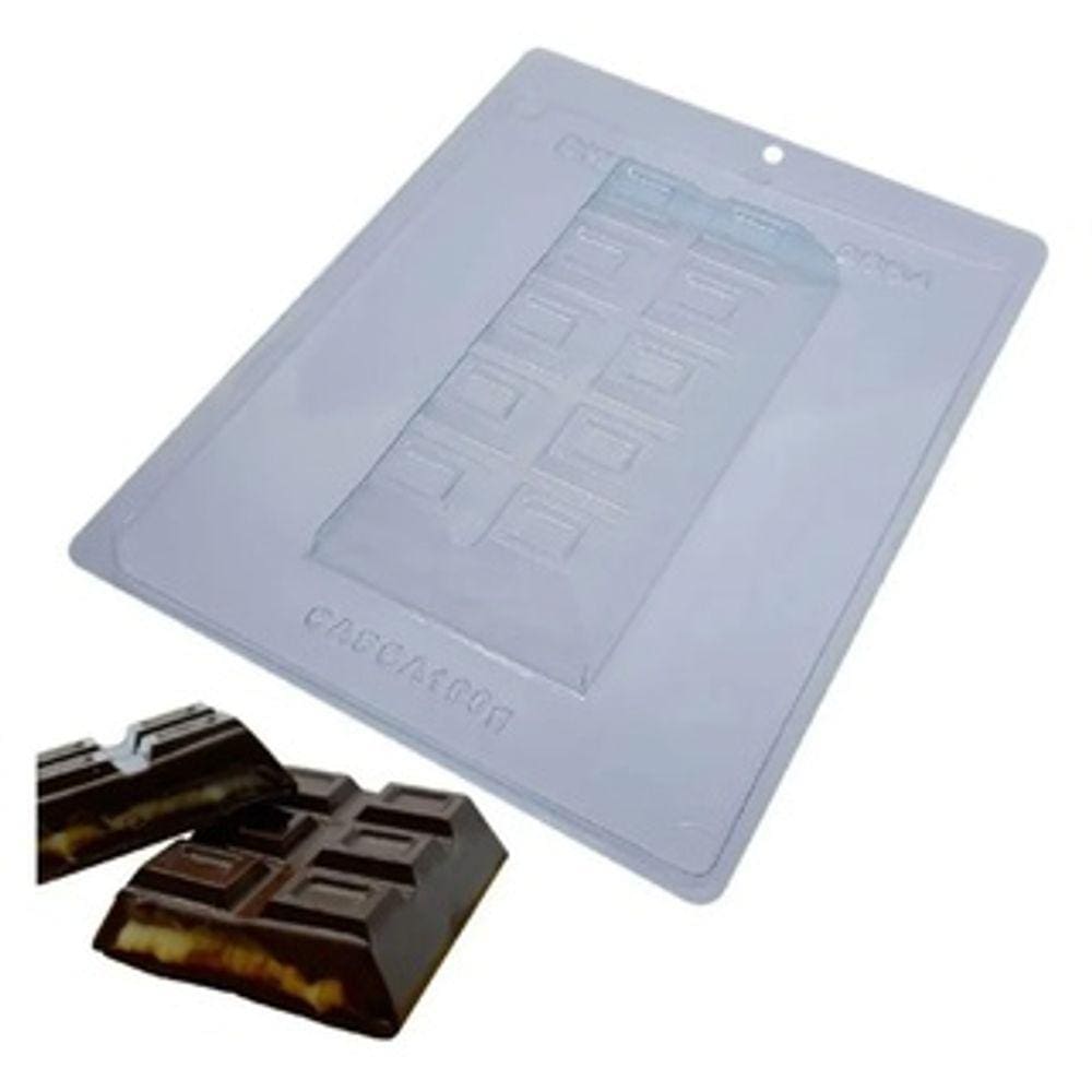Kit 4 Formas De 3 Partes Barra Chocolate Especial (9664) Bwb