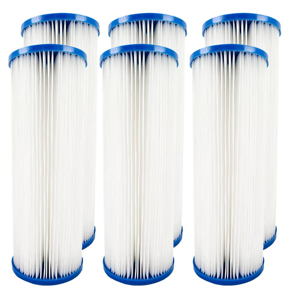 Filtro Big Blue De Plissado Lavável 20 X 4 1/2, 8 Peças
