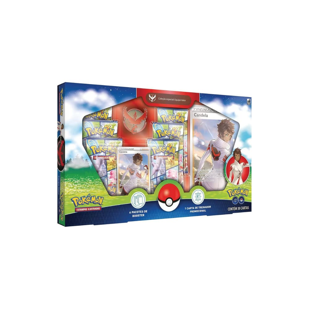 Jogo Pokemon Box Equipe valor