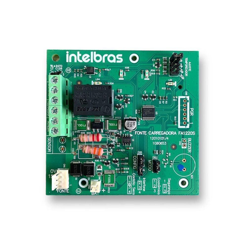 Placa Fonte Carregadora Fa1220S  Intelbras