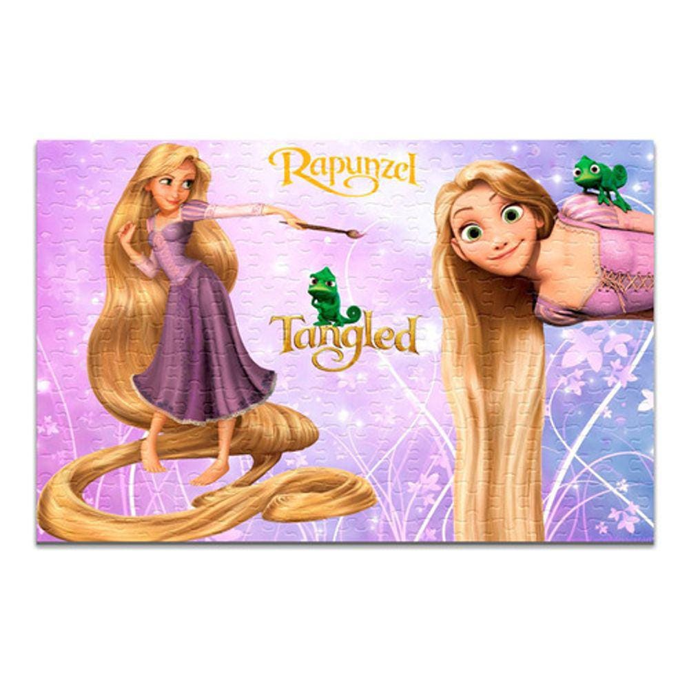 Quebra-cabeça Rapunzel Enrolados Personalizado 120 Peças