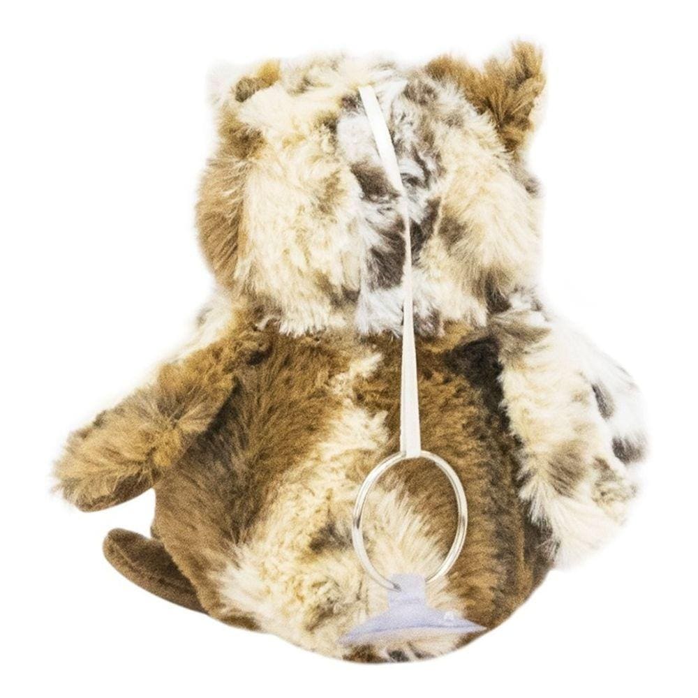 Chaveiro Coruja Olhão De Pé 14cm - Pelúcia