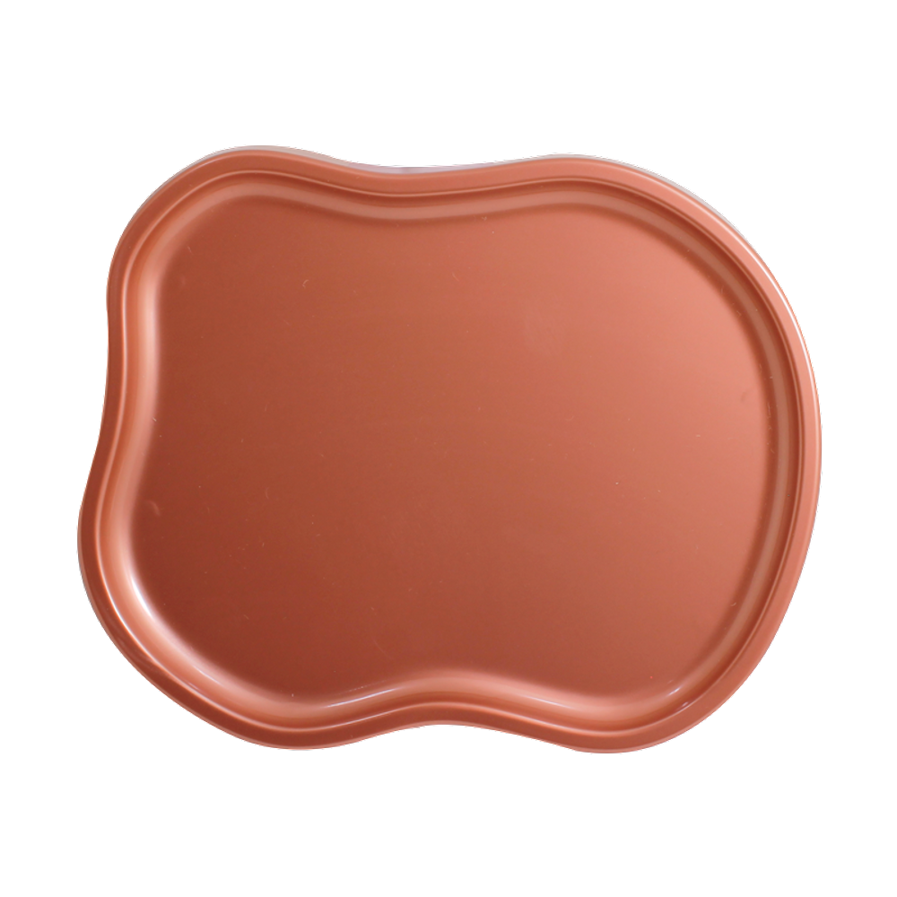 BANDEJA ORGÂNICA MODELO III - ROSE GOLD - Produfest