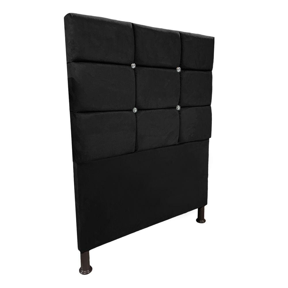 Cabeceira de Cama Box Solteiro 80cm Estofada Lari - Cores