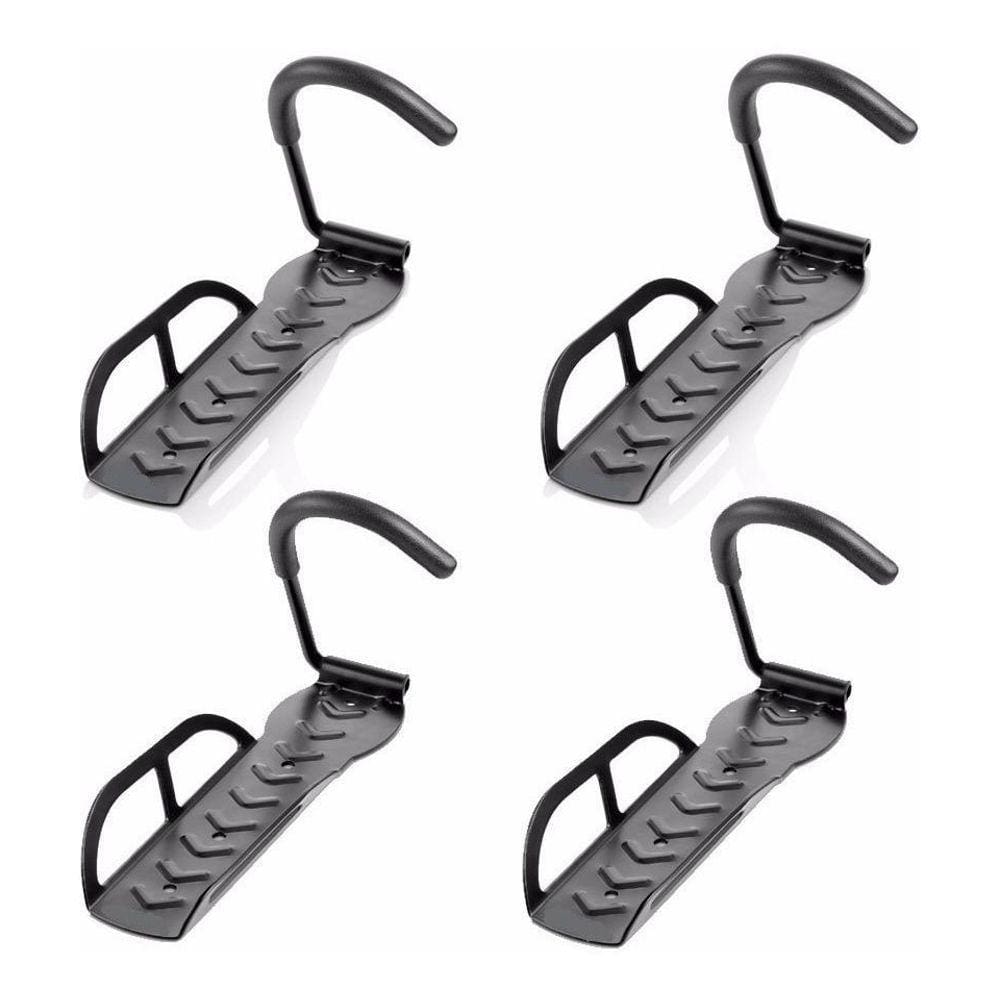 Kit 4X Suporte Gancho Parede Vertical De Pendurar Bicicleta