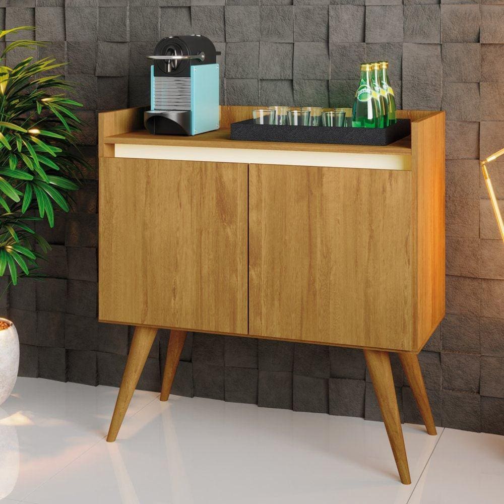 Buffet Aparador 2 Portas Gold Mel/Pérola
