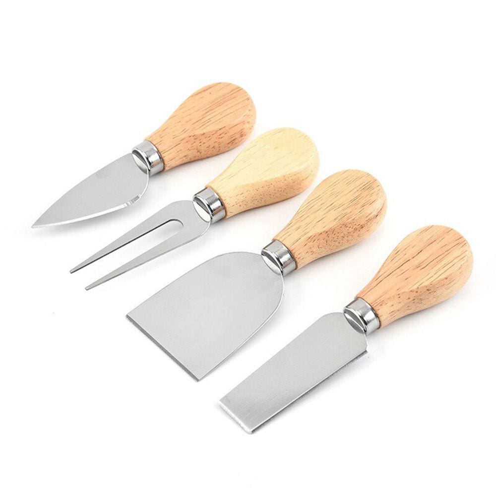 Conjunto de Utensílios P/ Queijo Bambu 4pçs Class Home