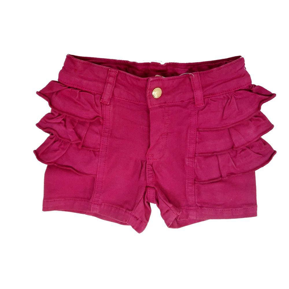 Short Algodão Infantil Menina