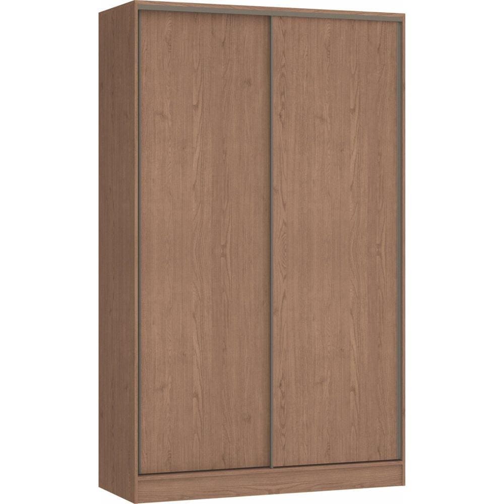 Guarda Roupa Modulado 2 Portas de Correr 2 Gavetas Requinte Macadâmia