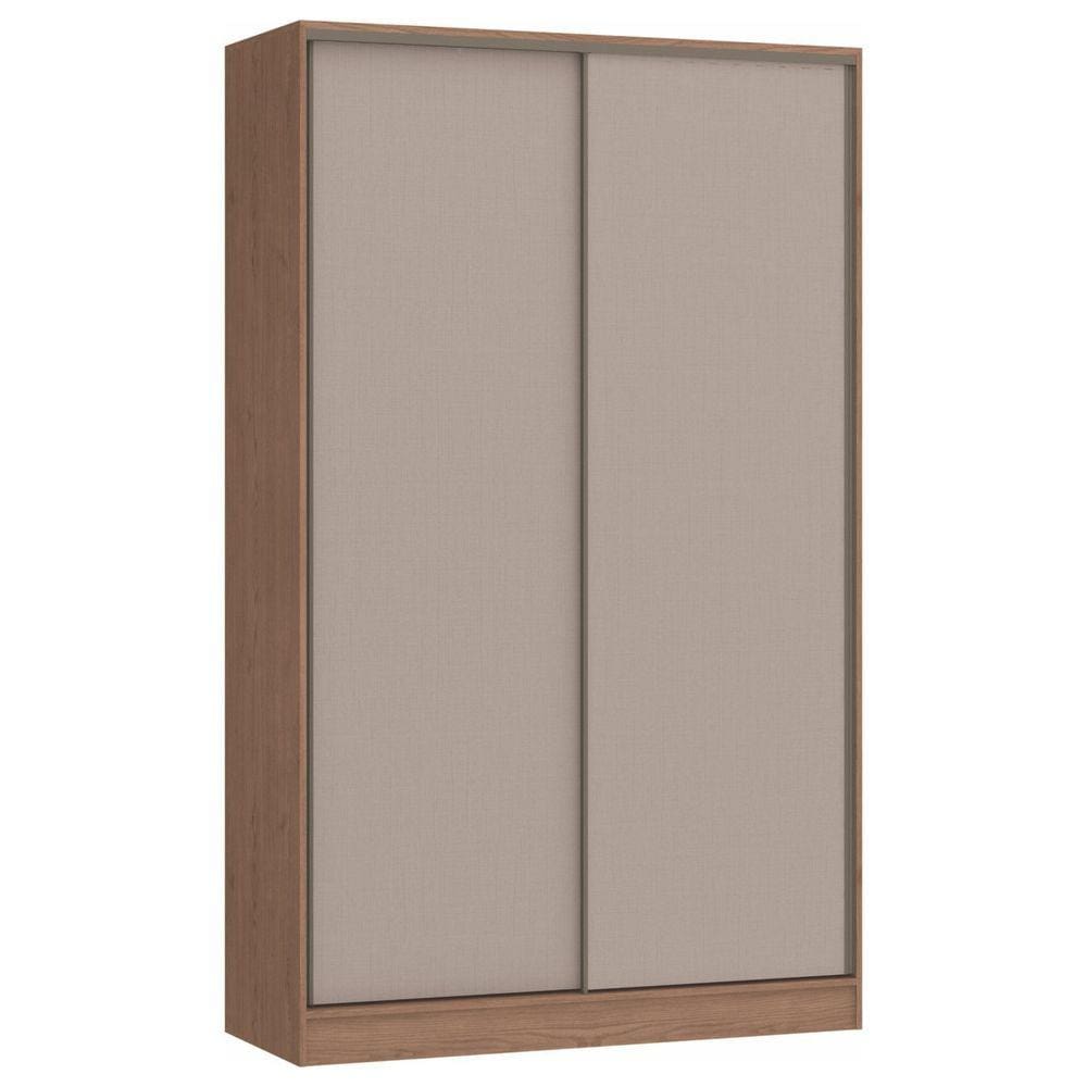 Guarda Roupa Modulado 2 Portas de Correr 2 Gavetas Requinte Macadâmia/Duna Line/Duna Line