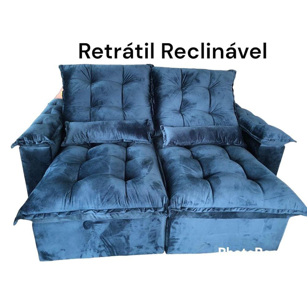 Sofá milano 2,00 retrátil/reclinável