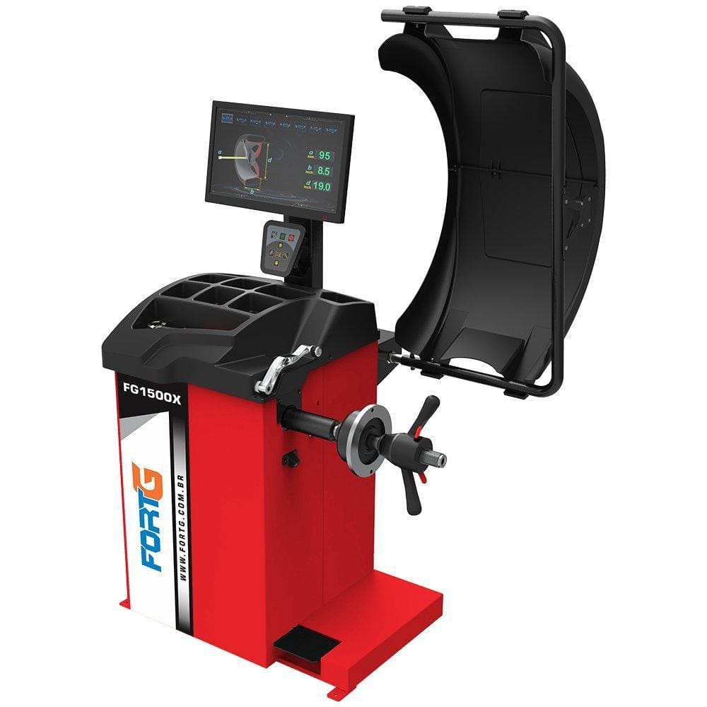 Balanceadora de Rodas Motorizada Automática com Tela LCD 19