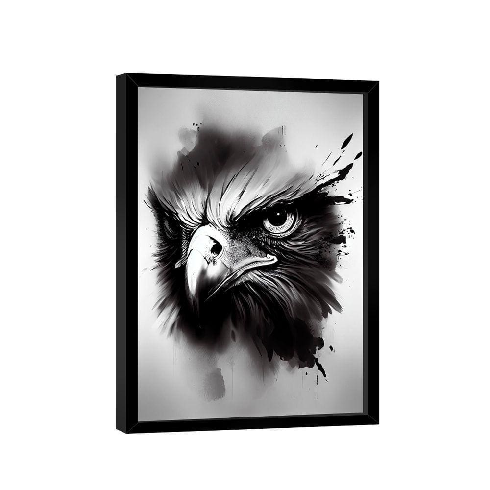 Quadro águia Black White -- Br Artes