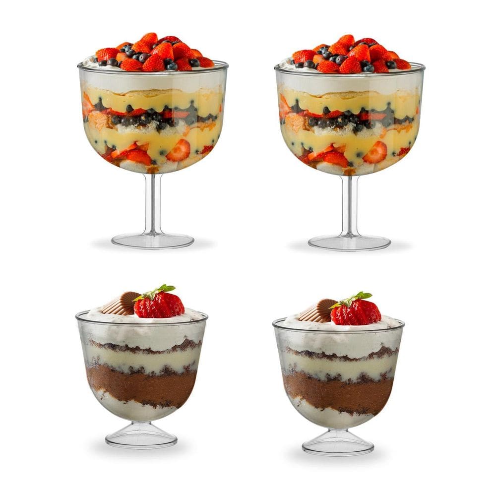 2 Taças Tropical 1,3 Sem Tampa + 2 Taças 15X15 1500Ml