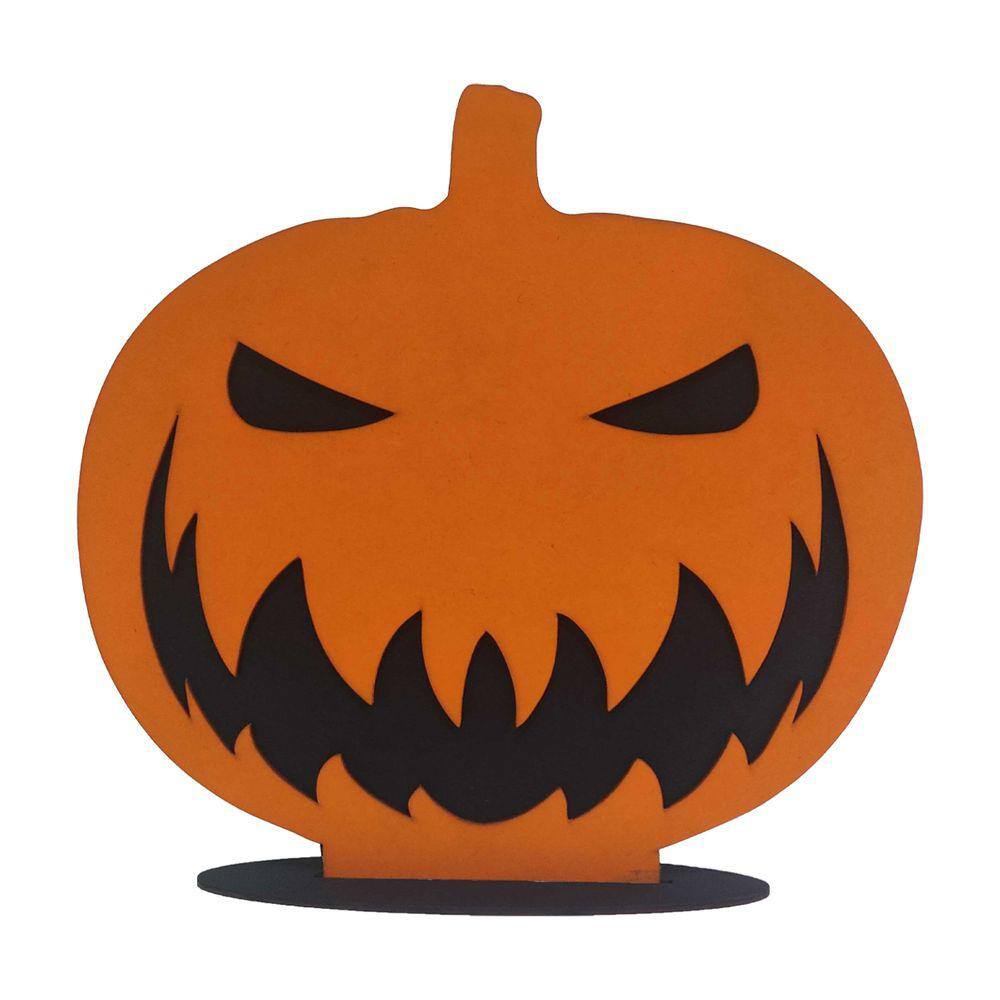 Painel de Mesa Abóbora Decorativa - Halloween