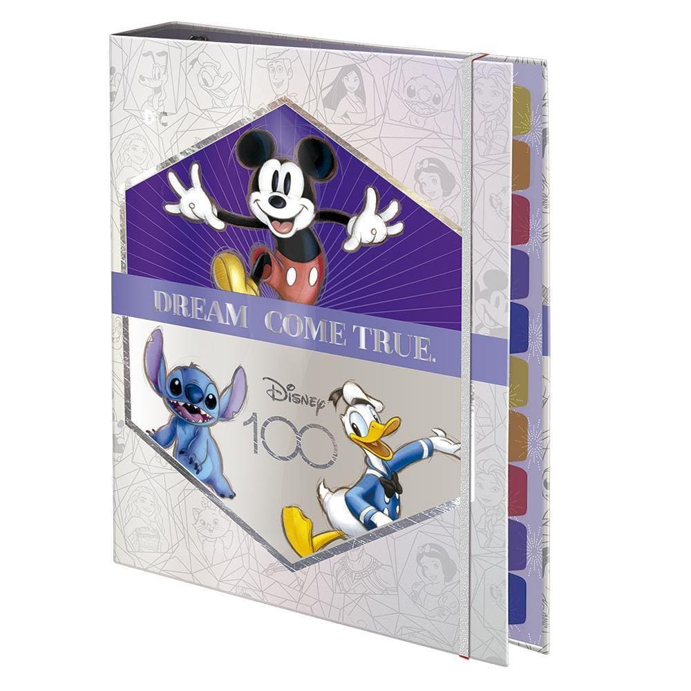 Fichário Dream Come True Disney 100 Anos - Dac 4155