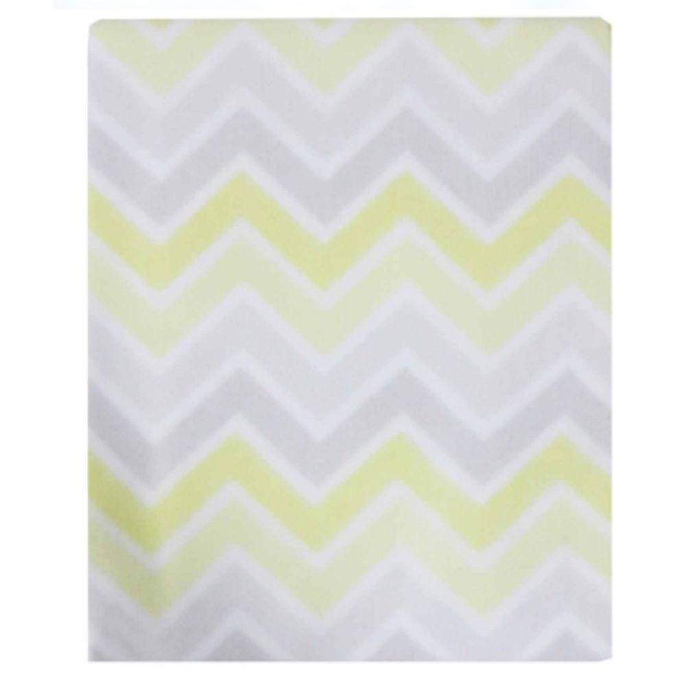 Cobertor Estampado Chevron Loupiot Classic - Amarelo