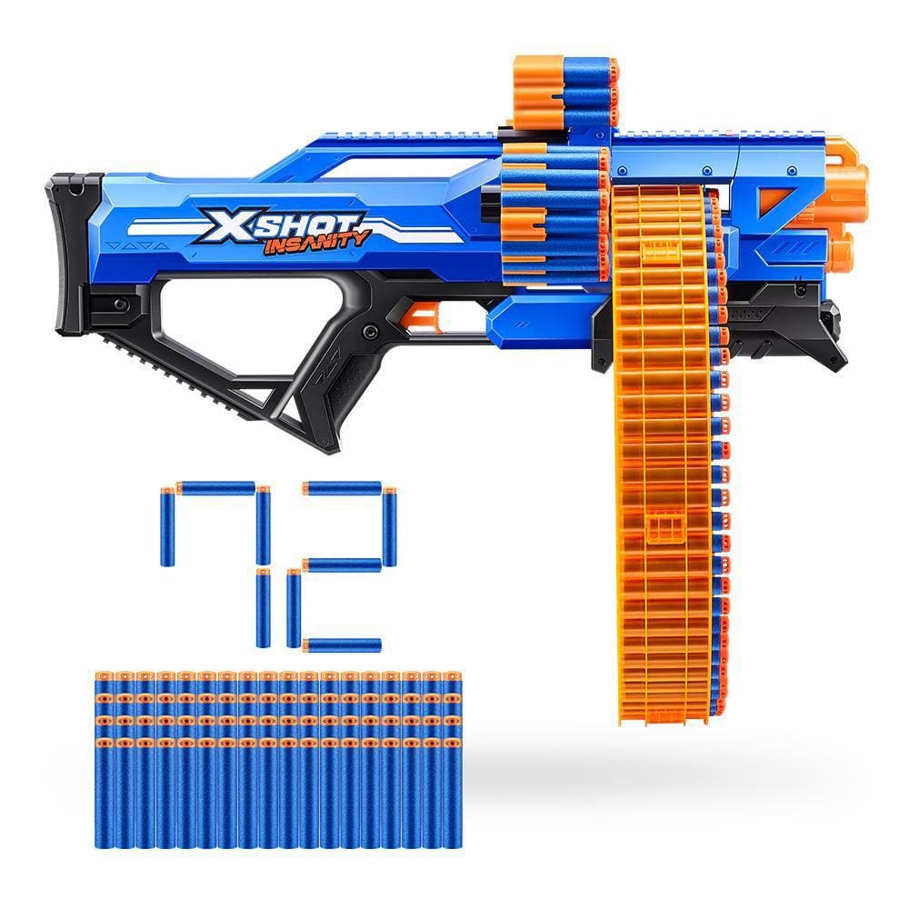 Lancador Inanity Mad Mega Barrel 72 Dardos