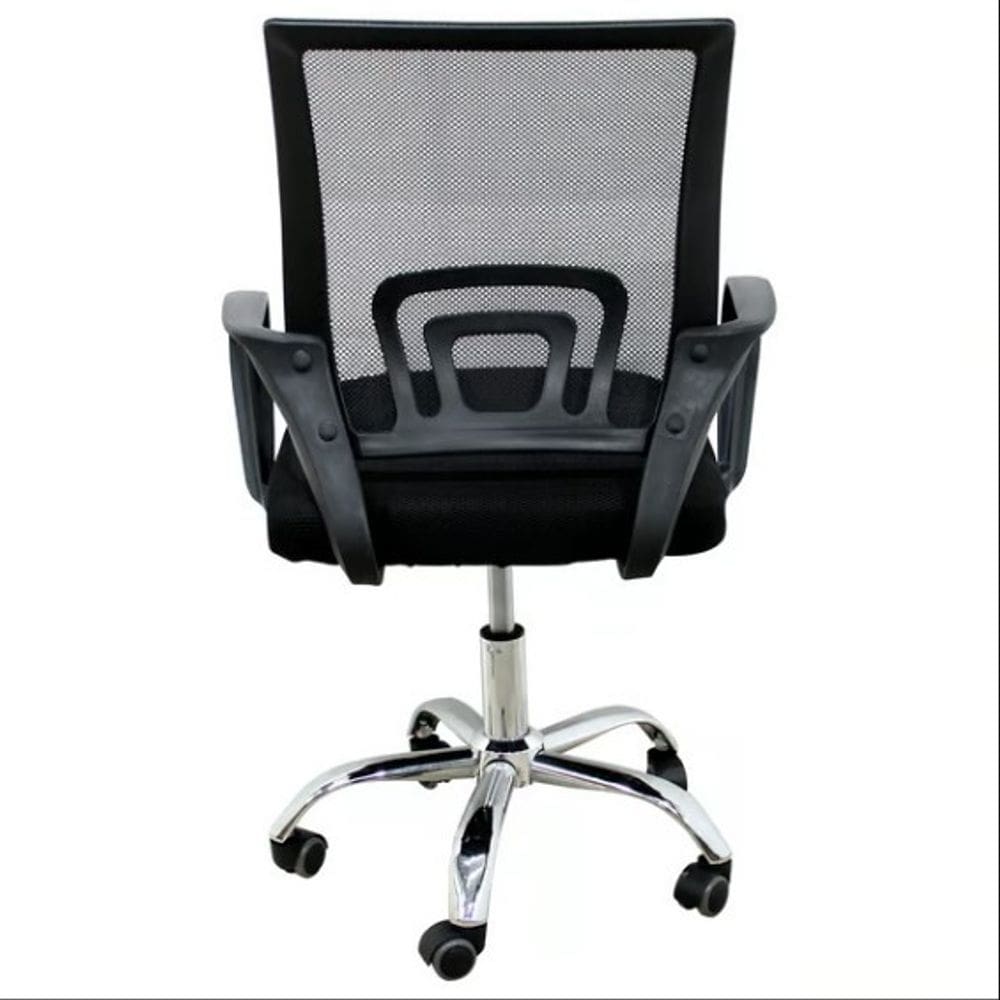 Cadeira De Escritório Nelis Giratória - Preta